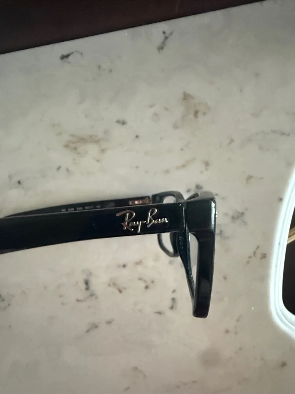 Ray Ban Classic Black Rectangular Glasses 5228